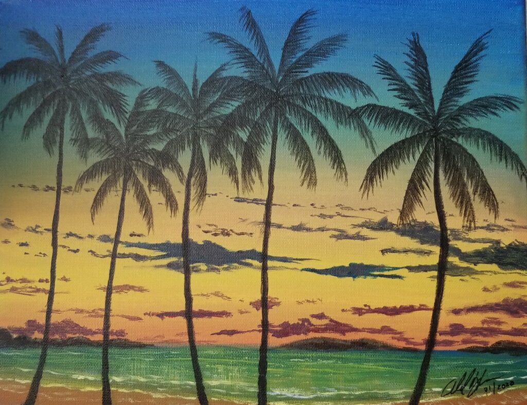 Sunset Palms