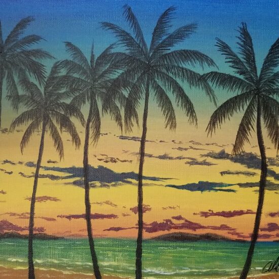 Sunset Palms