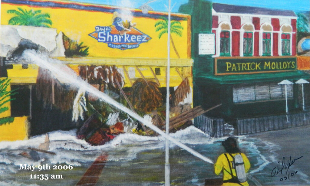 Sharkeez Burning